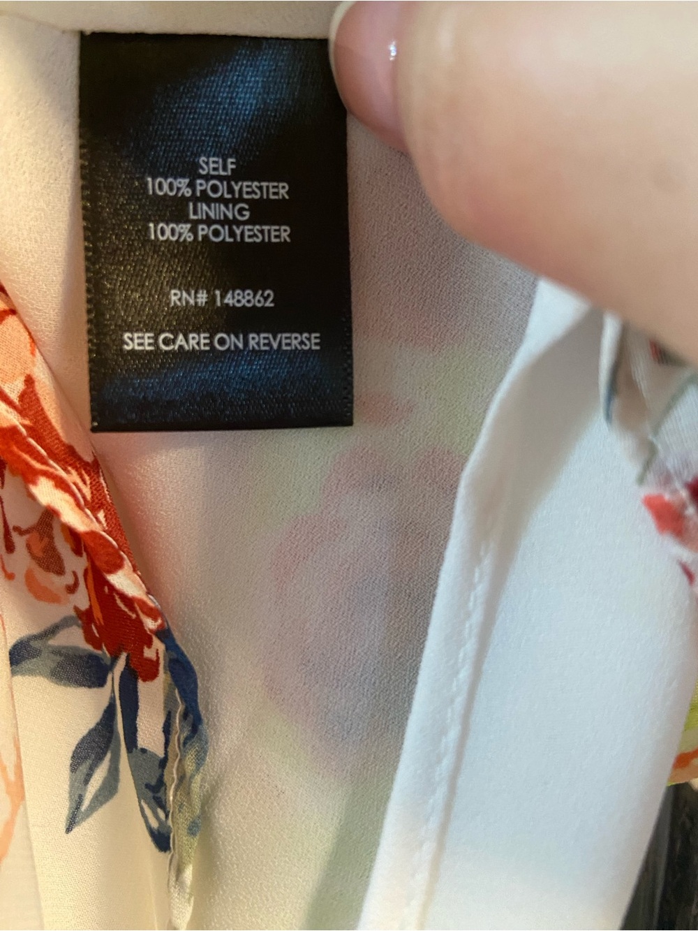 NWT Torrid Sophie Chiffon White and Floral Cami | Size 1X (14/16) - Picture 7 of 9